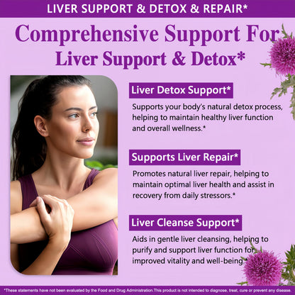 Liver Cleanse Detox & Repair Drops - Liquid Liver Support Tincture with Milk Thistle, Dandelion, Artichoke, TUDCA, NAC, Chanca Piedra - 15-in-1 Advanced Liver Detox Health Supplement - Vegan, Non-GMO HZZYPLANT buy supplements Au