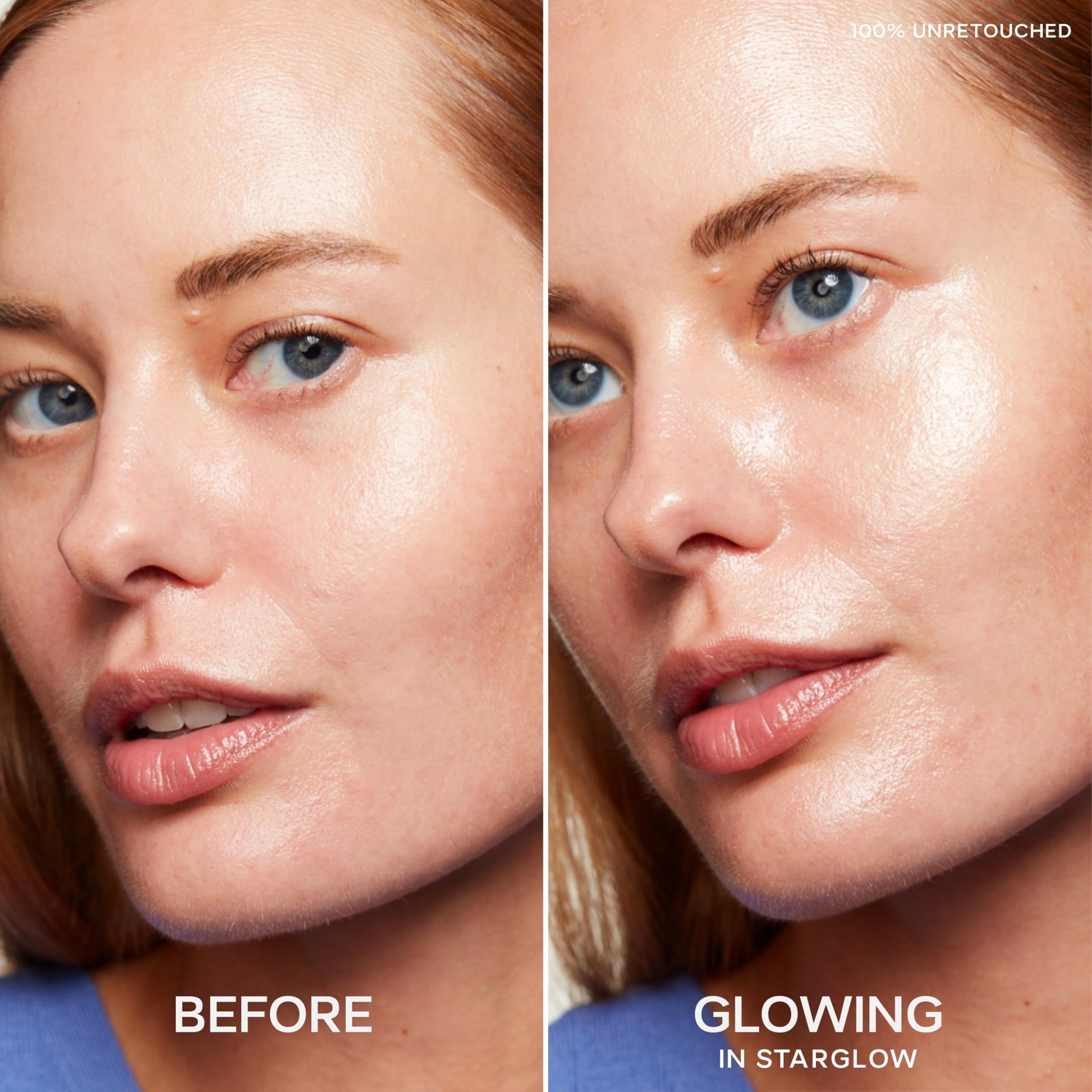 Saie Mini Glowy Super Gel - Hydrating Makeup Primer and Illuminating Glow Serum Enriched with Vitamin C and Squalane Oil - All-Over Liquid Highlighter Makeup for Instant Glass Skin - Starglow (0.5 oz) SaieBuy Supplements Australia