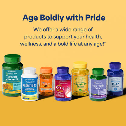 Puritan's Pride Coenzyme CoQ10 100mg, Dietary Supplement for Heart Health, Blood Pressure, Oral Gum Health, and Healthy Aging Support