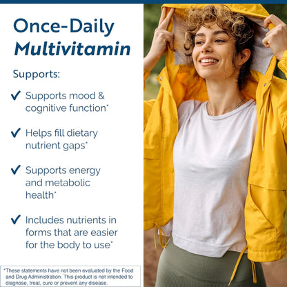 Researched Nutritionals Physician's Daily + D3 Supplement - Daily Multivitamin for Men and Women with Vitamin D3 2000iu Researched Nutritionals