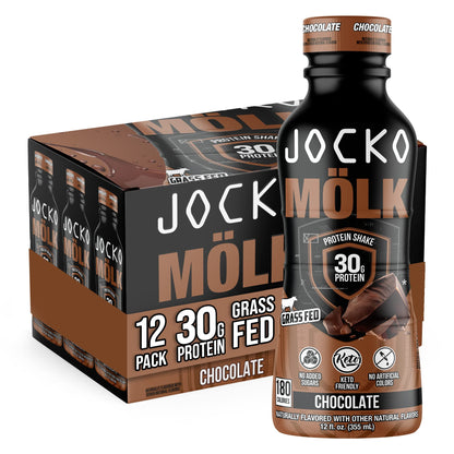 Jocko Fuel Protein Shake Bundle - Vanilla and Chocolate (24 Count) Jocko Fuel buy supplements Au