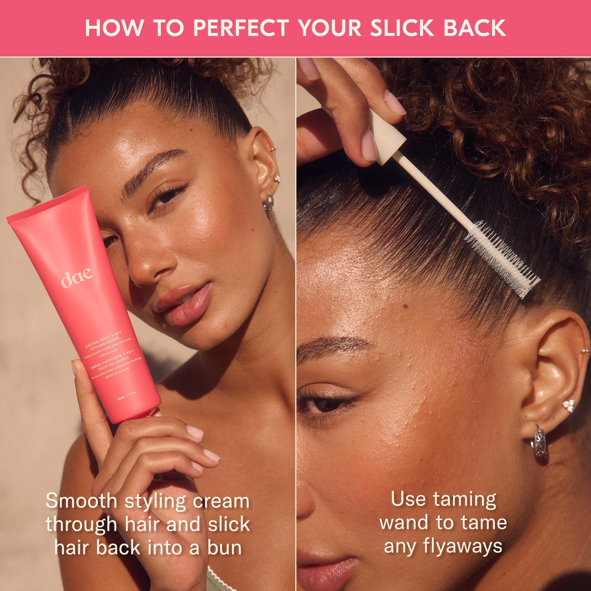DAE Cactus Fruit 3-In-1 Styling Cream - Smooth Styles, Prep Shiny Blowouts, Defines Curls (5 oz.) DAEBuy Supplements Australia