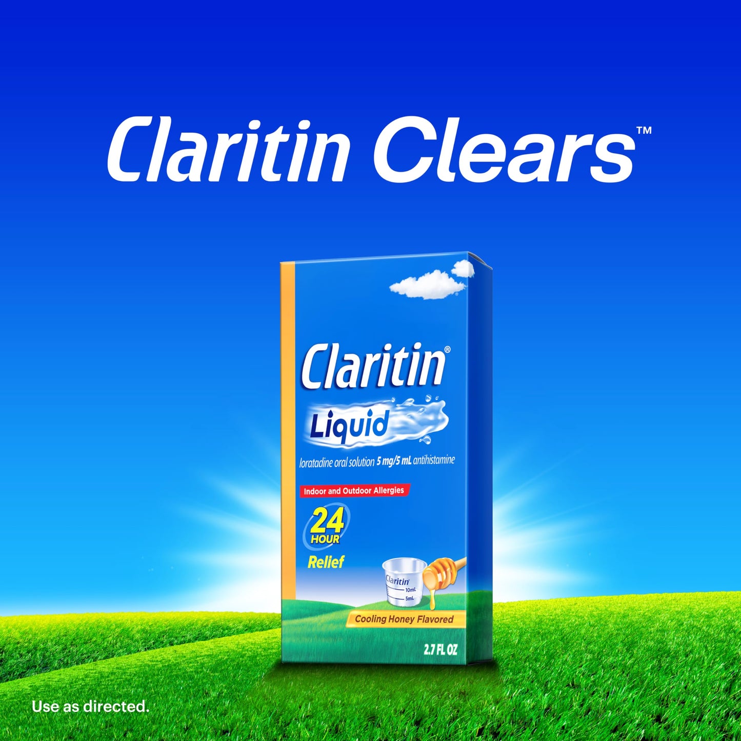Claritin® Liquid, Allergy Medicine for Adults, 24-Hour Non-Drowsy Loratadine 5mg, Antihistamine, Cooling Honey Flavored, 8 fl. oz Claritin buy supplements Au