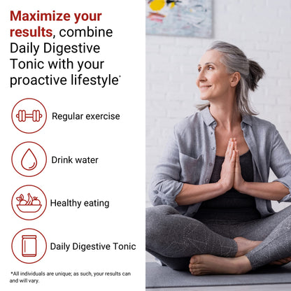 ACTIVATEDYOU Daily Digestive Tonic Kombucha - Support Healthy Digestion & Youthful, Long-Lasting Energy- Prebiotic Fiber, Probiotics, Postbiotics, Vitamin C, Berry Lemonade Flavor (30 Servings) ACTIVATEDYOU buy supplements Au