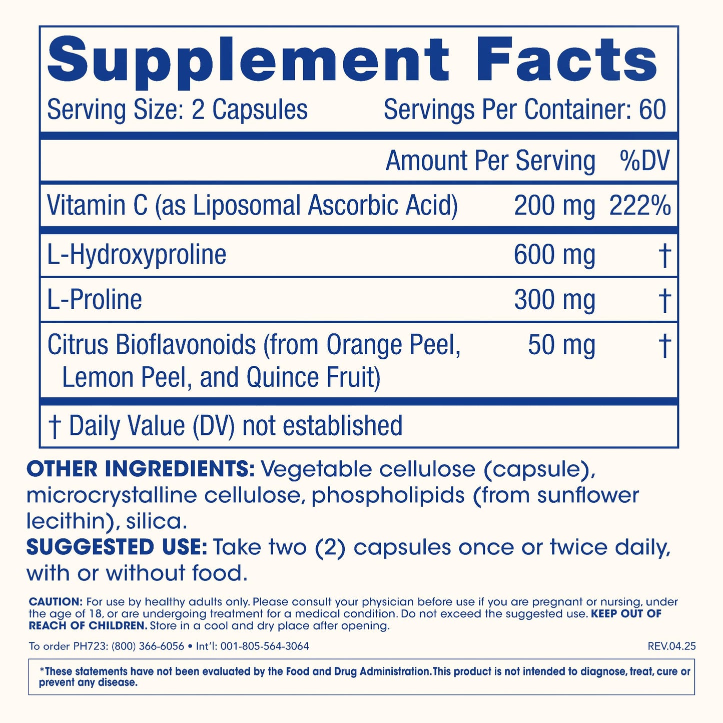 ProHealth Pro Collagen Activator Triple Third-Party Lab Tested, 120 Capsules
