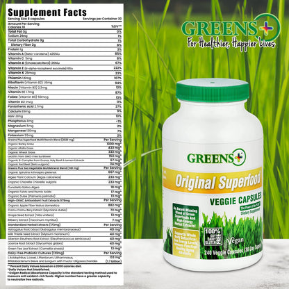 Greens+ Organic Reds Superfood Powder Organic Super Veggie Capsules Greens+ buy supplements Au