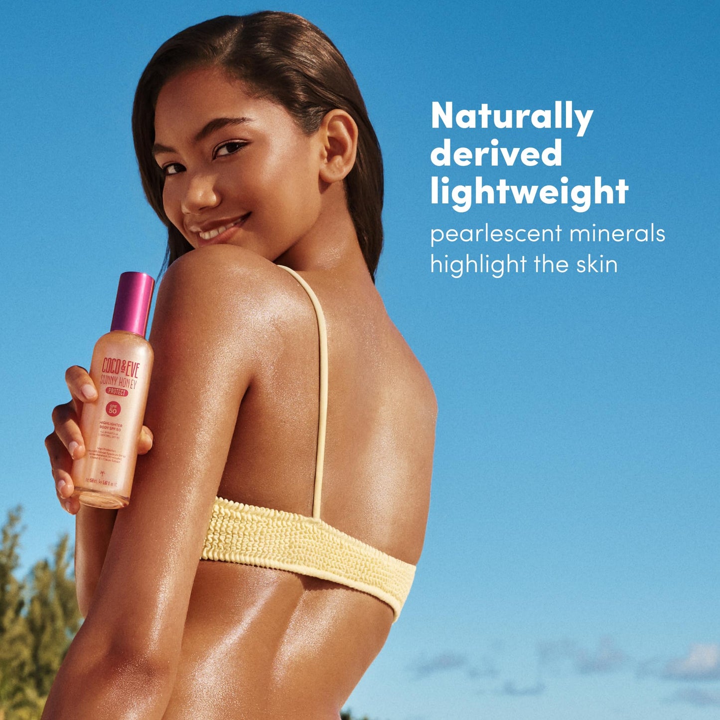 Coco & Eve Body Highlighter SPF 50 – Shimmer Sunscreen, Broad Spectrum Sun Protection, Lightweight Serum-Like Lotion with Pearlescent Minerals & Vitamin E for Hydrated & Glowing Skin, 5.07 Fl Oz Coco & Eve buy supplements Au