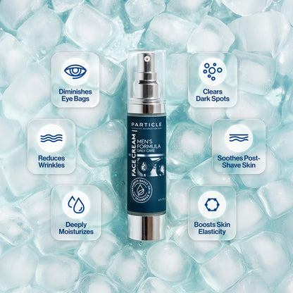 Particle 6-in-1 Face Cream for Men, Men’s Daily Hydrating Moisturizer with Vitamin c