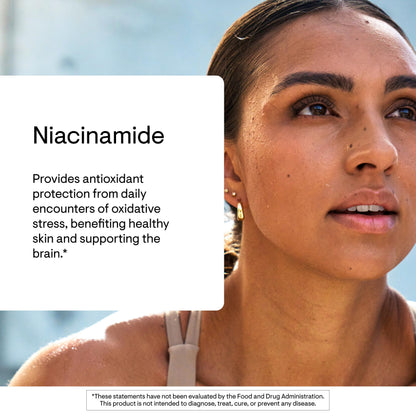 THORNE - Niacinamide - Non-Flushing Form of Vitamin B3 - Supports Skin Health & Provides Cellular Protection* - Niacin Supplement - Third-Party Certified