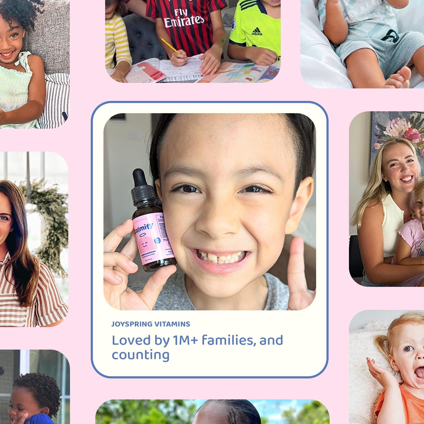 JoySpring Calmify Magnesium Glycinate for Kids | Liquid Magnesium with L-Theanine Supplement | Chamomile Extract & Passion Flower Extract | Sugar-Free Calm Drops | 1 fl oz (30 Servings) JoySpringBuy Supplements Australia