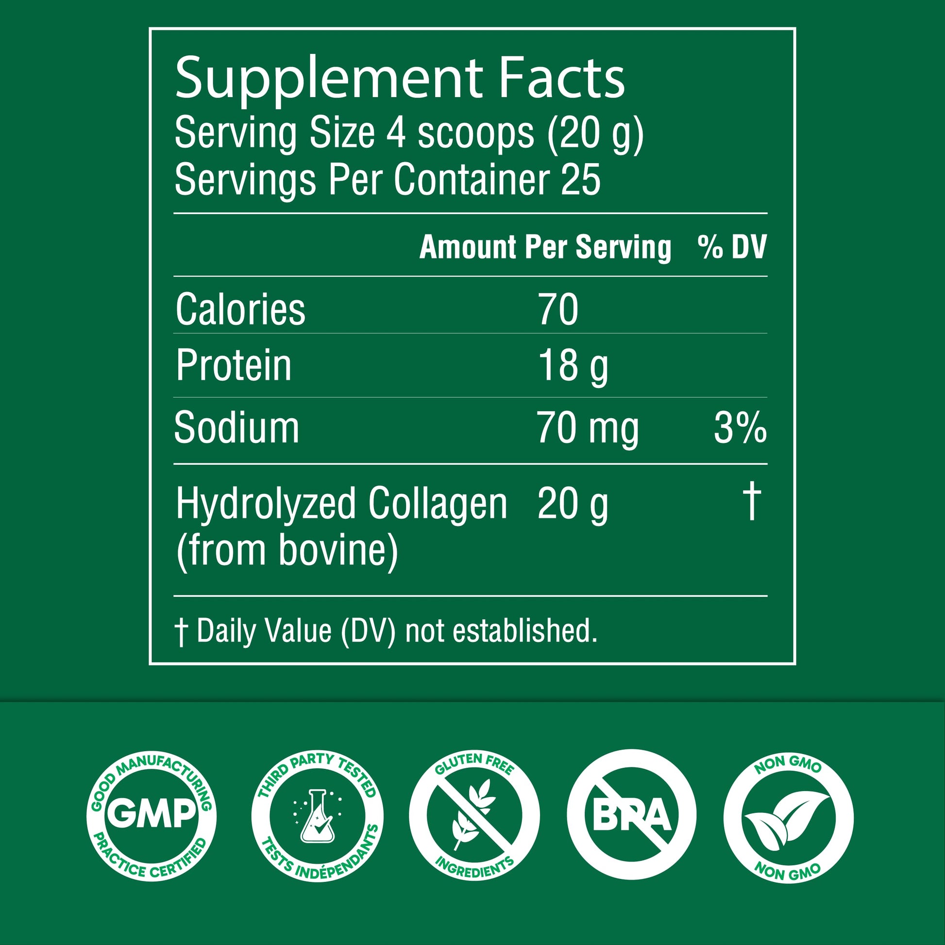 Organika Collagen Powder - for Healthy Hair, Skin, Nails, and Joints. Hydrolyzed Protein Peptides for Better Absorption- Grass-Fed, Non-GMO- Unflavoured- 2.2lbs Organika buy supplements Au