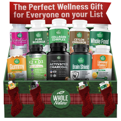 Whole Nature Whole Food Multivitamin for Men and Women Complete Daily Superfood Vitamins Plus Minerals Digestive Enzymes Whole Nature