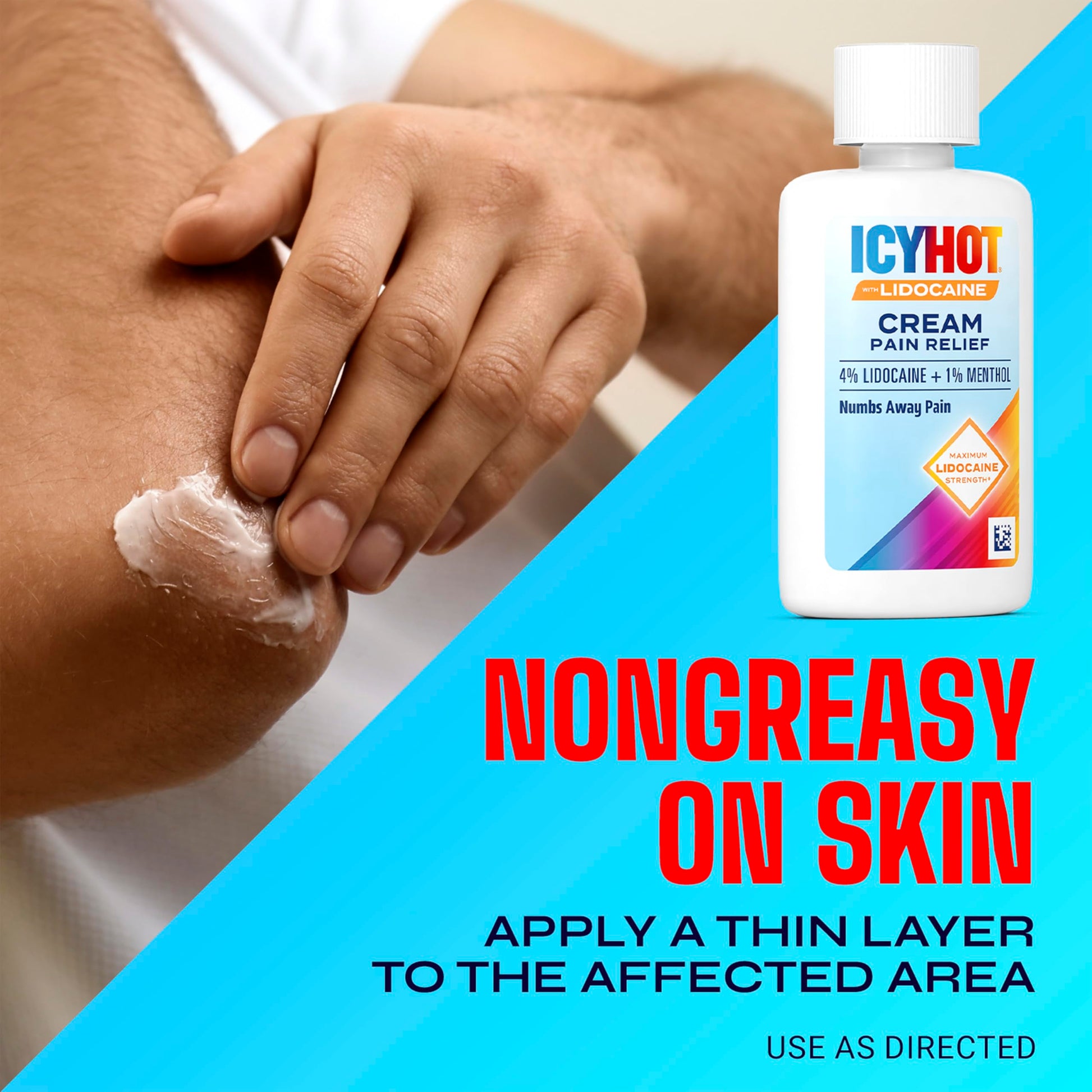 Icy Hot Max Strength Pain Relief Cream with Lidocaine Plus Menthol, 2.7 Ounces Icy HotBuy Supplements Australia