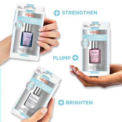 Sally Hansen Nail Treatment Repair + Rescue Super Strength Defense | Nail Strengthener | Fortifies Weak Nails & Delivers Stronger Nails in 1 Week