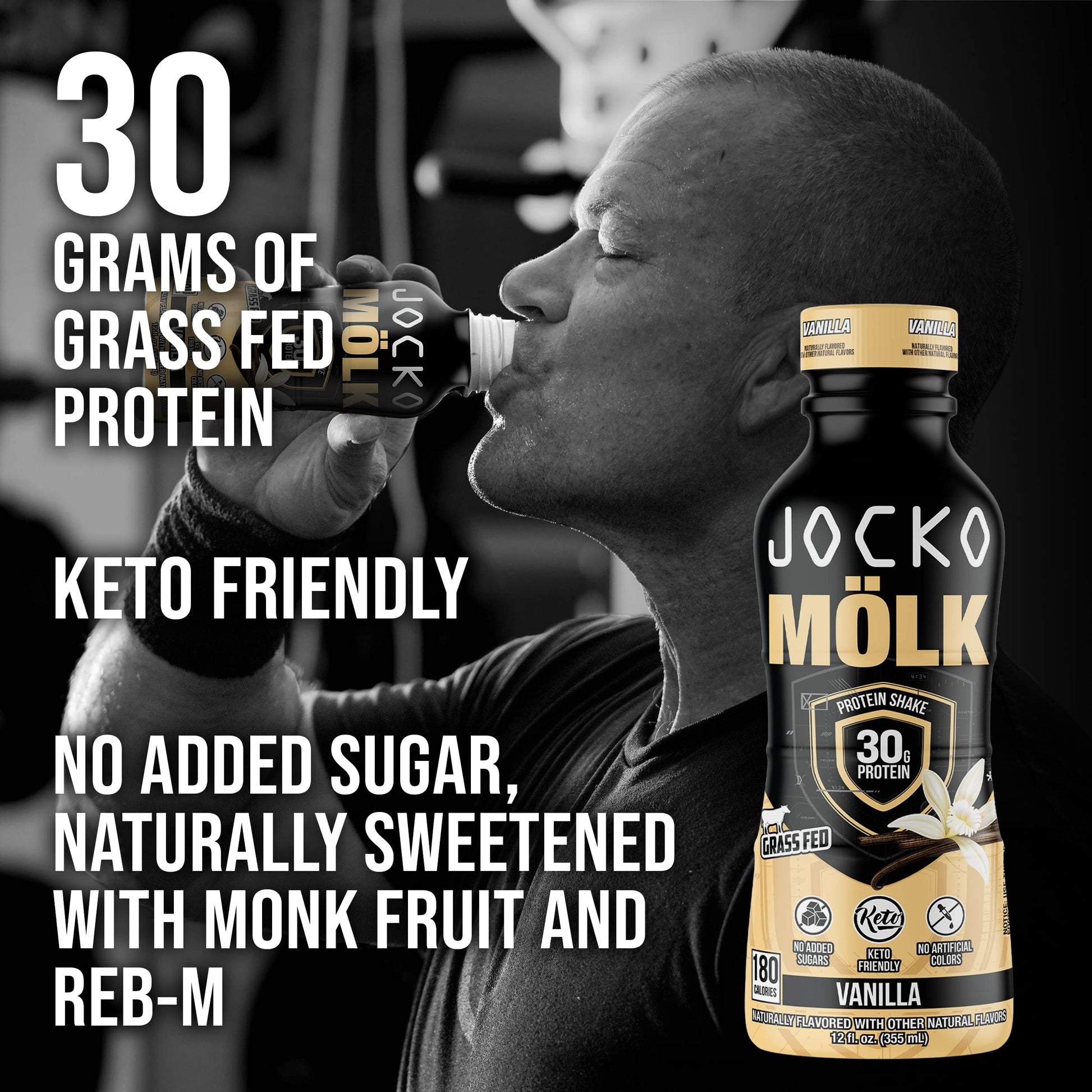 Jocko Fuel Protein Shake Bundle - Vanilla and Chocolate (24 Count) Jocko Fuel buy supplements Au