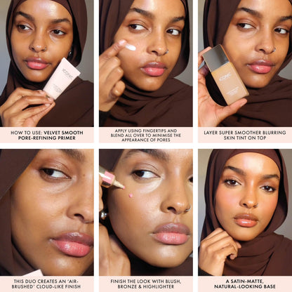 ICONIC LONDON Velvet Smooth Pore-Refining Primer | Whipped, Balmy Primer, Diffuses Pores, Cruelty-Free, Vegan Makeup, 1.01 Fl oz ICONIC LONDONBuy Supplements Australia