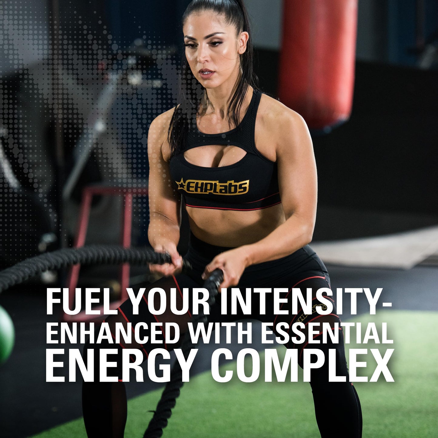 EHP Labs OxyShred Hardcore Super Dosed Pre Workout Powder - Preworkout Powder with L Glutamine & Acetyl L Carnitine, Energy Boost Drink - 275mg of Caffeine