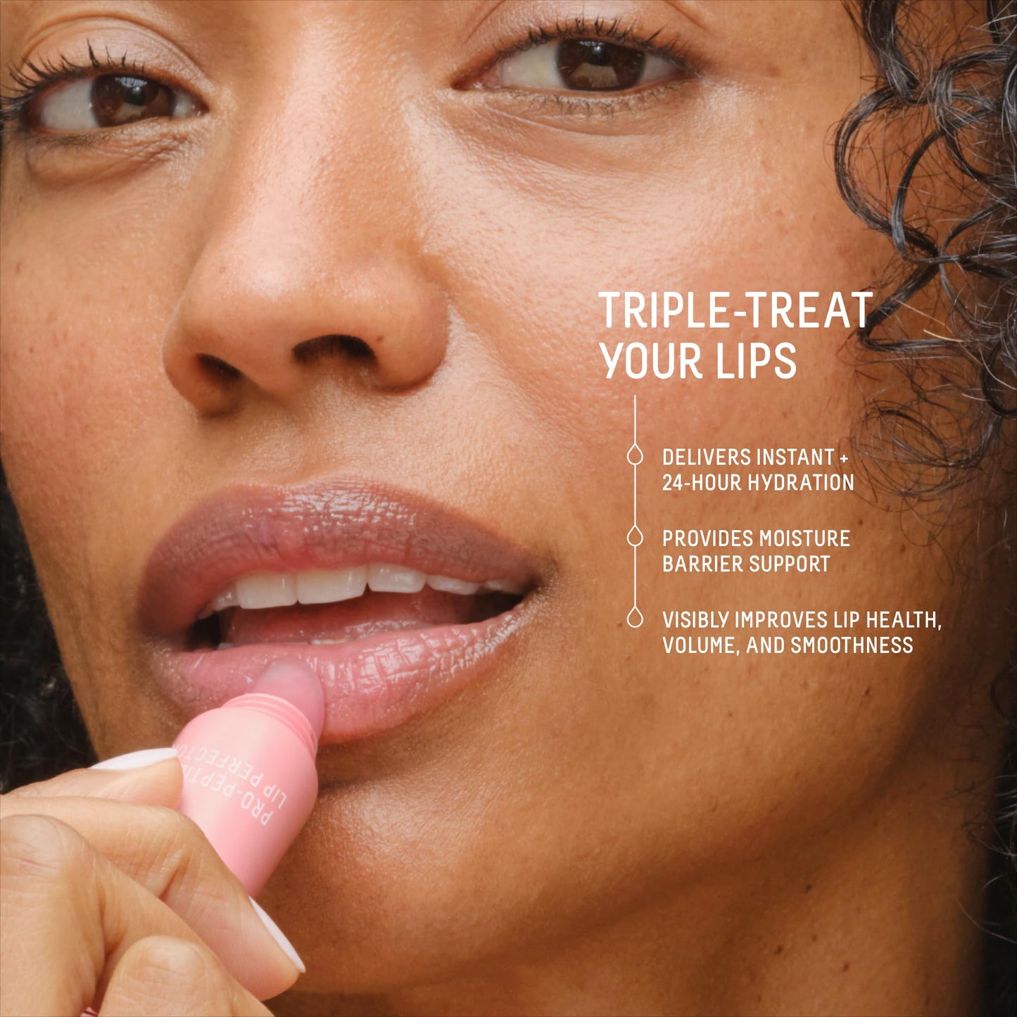 Biossance Pro-Peptide Lip Perfector – Triple-Treat Vegan Lip Balm – Deeply Hydrating with Pro-Peptides & Hyaluronic Acid – Enhances Natural Lip Color – Silky, Glossy Finish in Blush Quartz, Pink BIOSSANCEBuy Supplements Australia