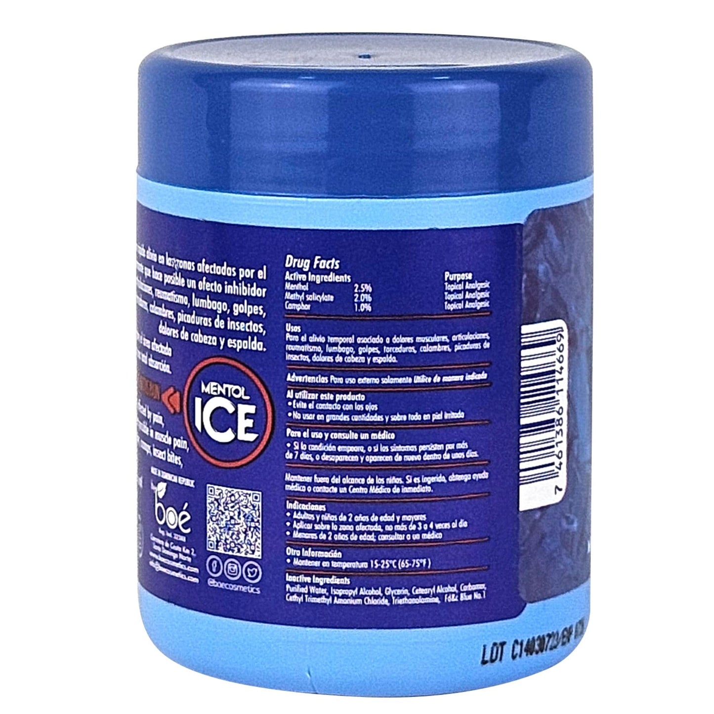 Mentol Ice Cold Gel – 8 oz Pain Relief Gel for Muscles & Joints – Fast-Acting Analgesic for Arthritis, Back Pain, Cramps, Sprains & Headaches – Non-Greasy & Quick Absorption BOÉ COSMETICSBuy Supplements Australia
