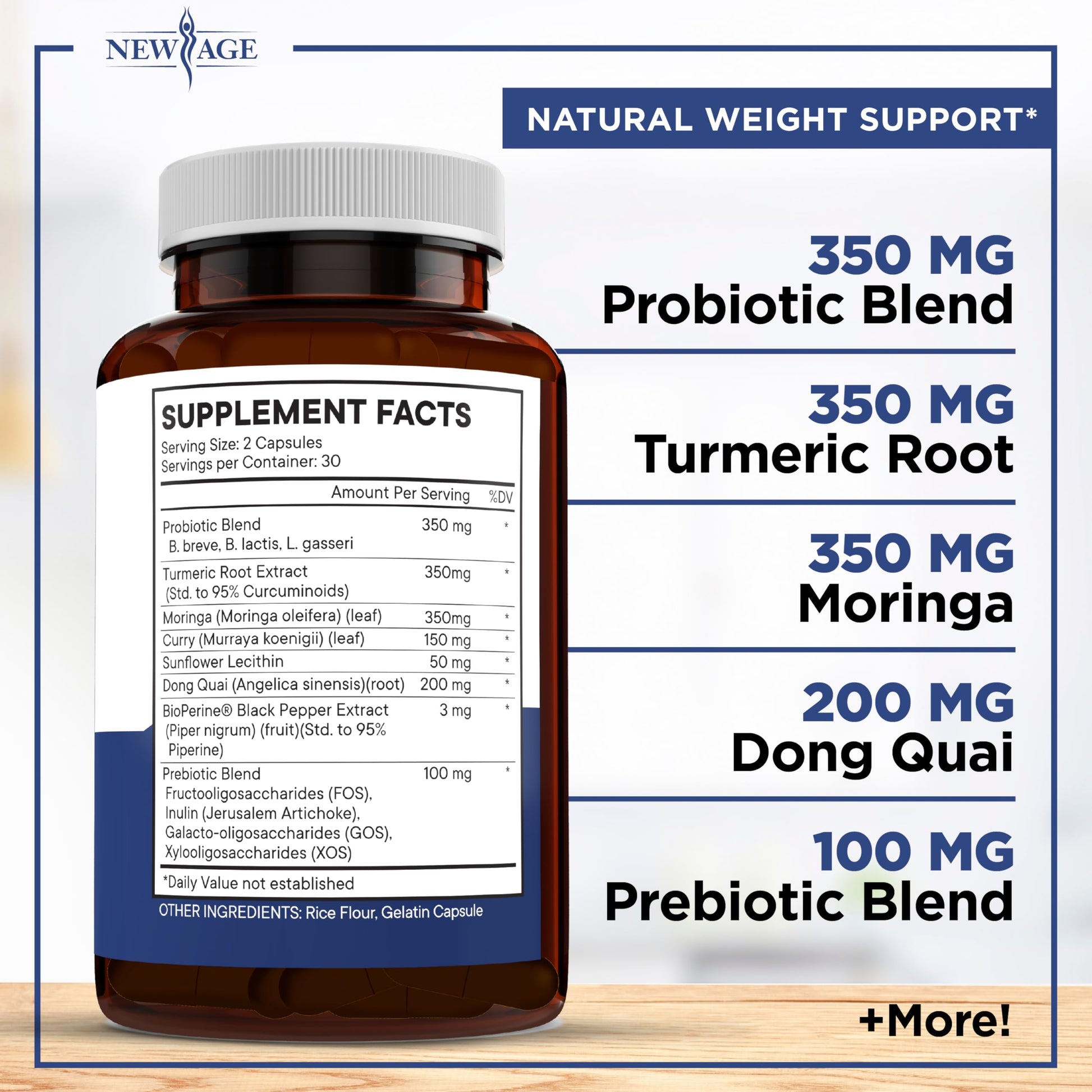 Pro Optimize Probiotics for Women, Menopause, 70 Billion CFU, Digestive Health - Relief for Bloating, Hot Flashes, Joint Support, Night Sweats - Gut Health & Metabolism - Dong Quai (120 (Pack of 2)) NEW AGE buy supplements Au