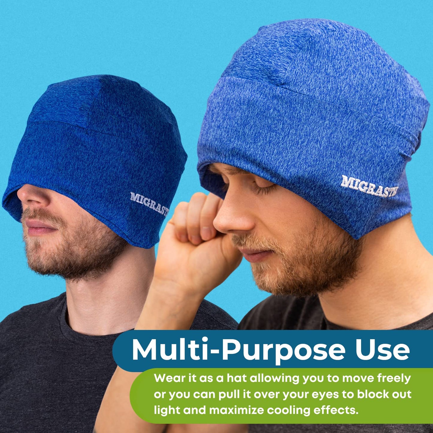 Basic Vigor Migrastil Extra Strength Migraine Stick & MigraFreeze Hat Bundle Basic VigorBuy Supplements Australia