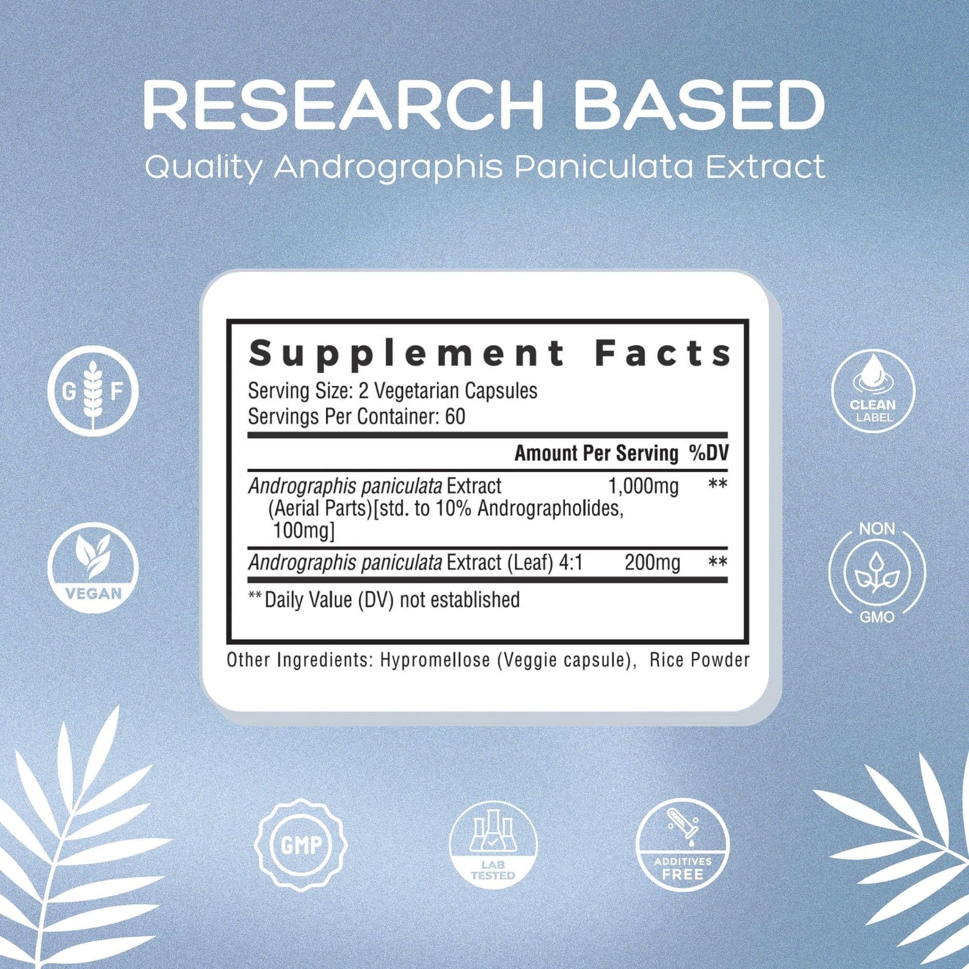 Natural Cure Labs Premium Andrographis Paniculata Extract 1,200mg – 100mg Standardized Andrographolides – Vegan Immune & Digestive Support Capsules – Non-GMO, Gluten-Free, Herbal Dietary Supplement Natural Cure Labs buy supplements Au