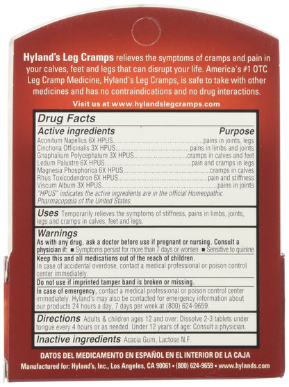 Hyland'S Leg Cramps - 50 Quick Disolving Tablets Hyland'sBuy Supplements Australia