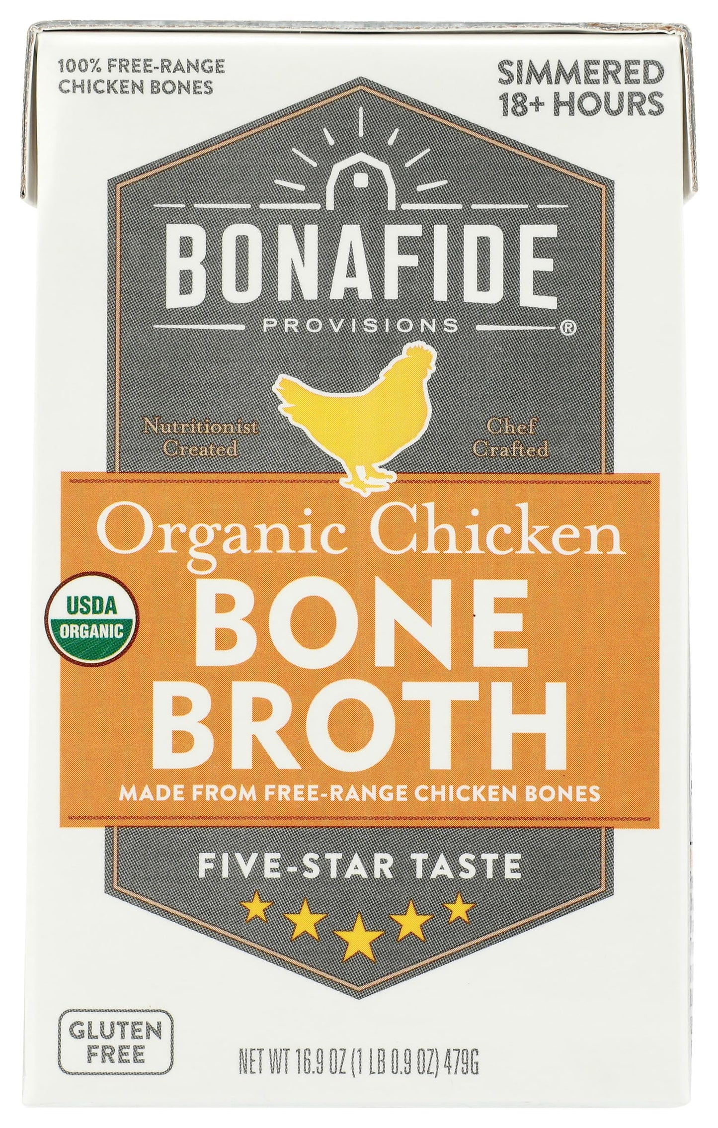 Bonafide Broth Bone Chicken Dry, 16.9 oz Bonafide Provisions buy supplements Au