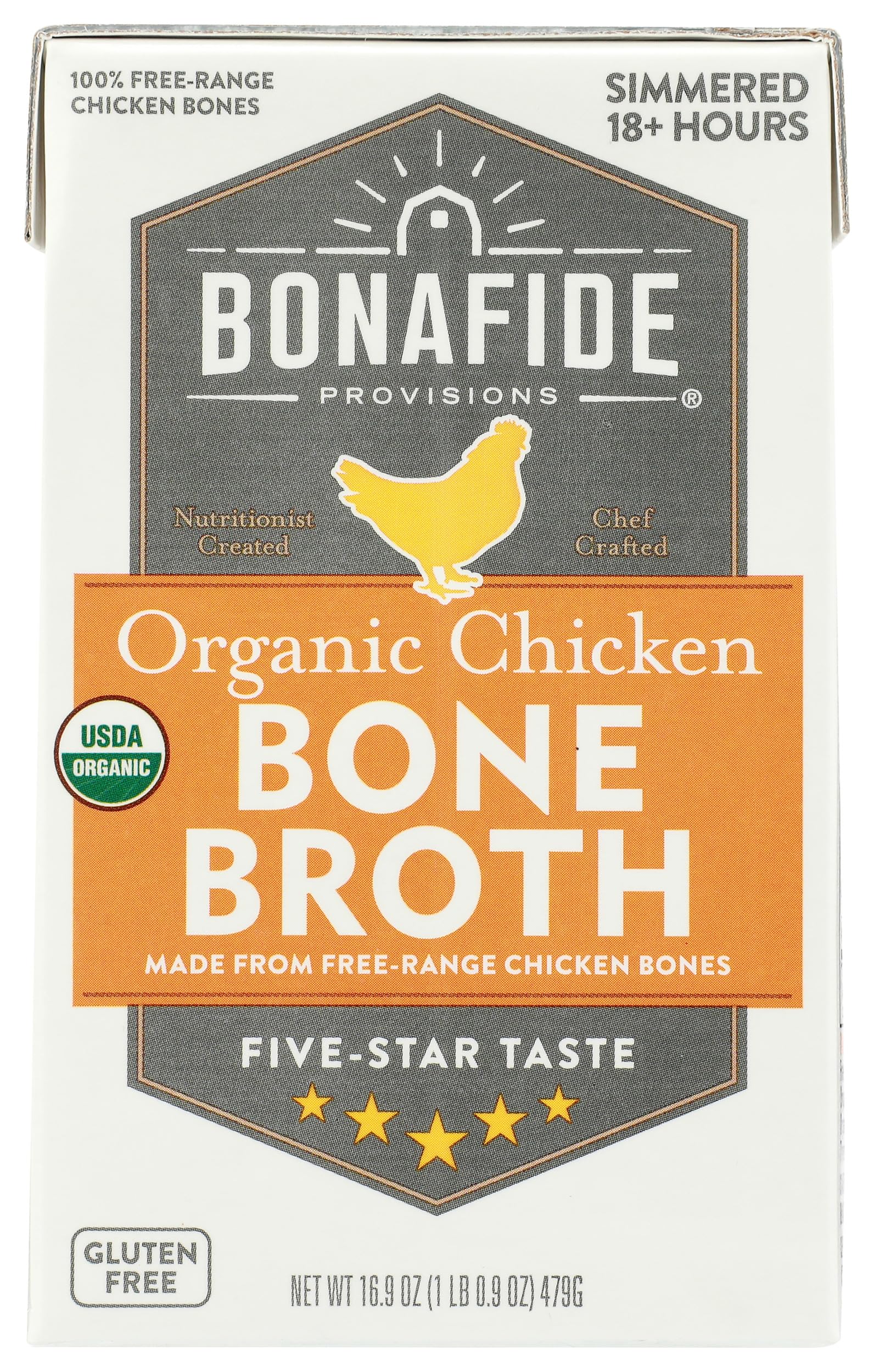 Bonafide Broth Bone Chicken Dry, 16.9 oz Bonafide Provisions buy supplements Au