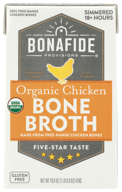 Bonafide Broth Bone Chicken Dry, 16.9 oz Bonafide Provisions buy supplements Au