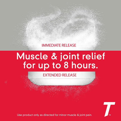 Tylenol 8 Hour Acetaminophen 650 mg Extended Release Caplets, Fast Acting Bi-Layer Design, Quick & Long Lasting Pain Relief for Muscle, Joint, Back & Arthritis Aches, Fever Reducer, 100 Count TylenolBuy Supplements Australia