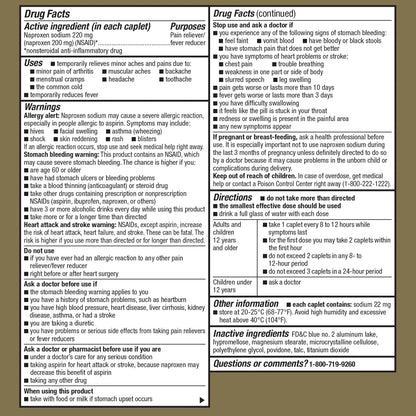 GoodSense Naproxen Sodium Tablets, 220 mg, 400 Count GoodSenseBuy Supplements Australia