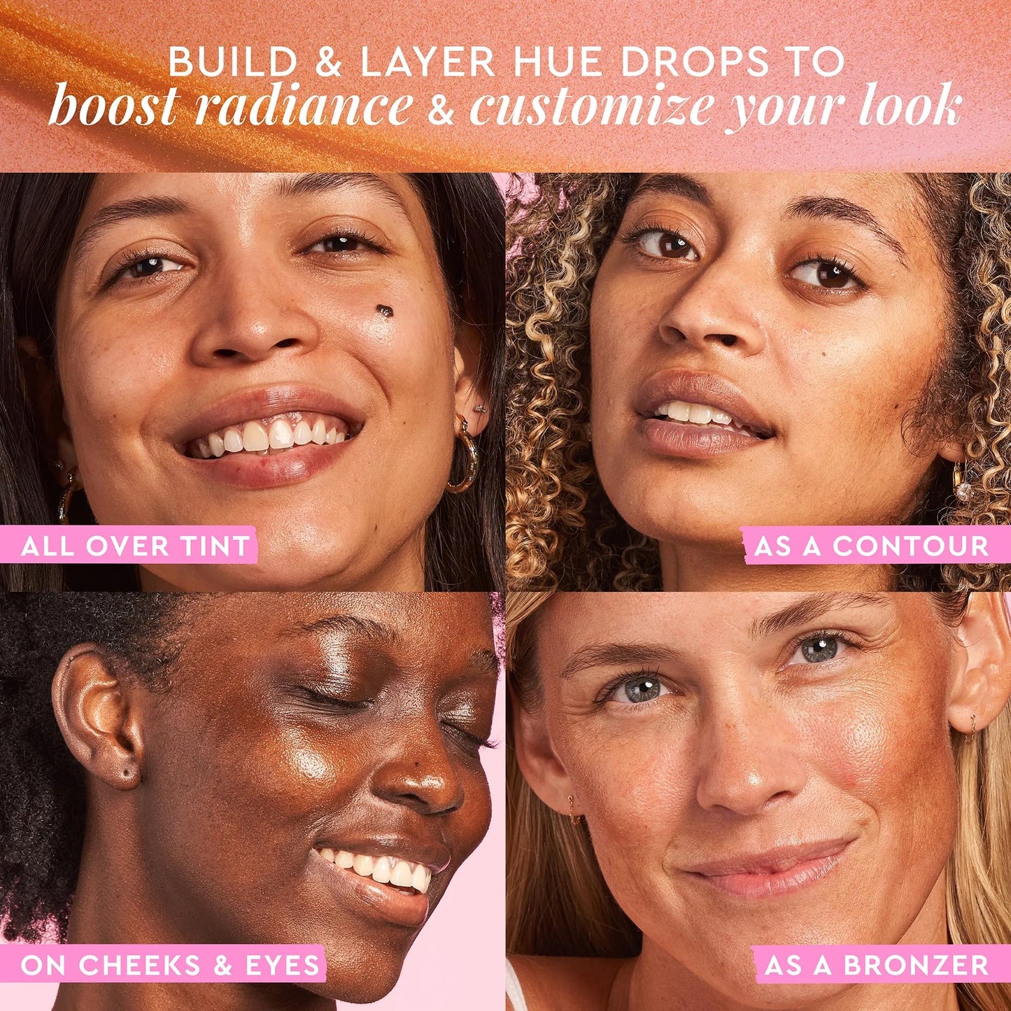 Glow Recipe Hue Drops Bronzing Drops, Tinted Face Serum, Glow Primer + Liquid Highlighter, Niacinamide + Hyaluronic Acid, Radiant Warm Glow, Sunglow (40ml) Glow RecipeBuy Supplements Australia