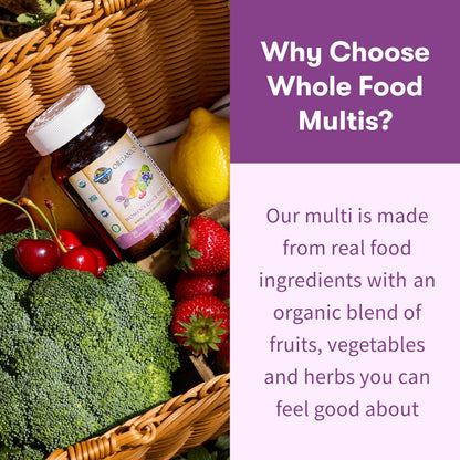 Garden of Life Organics Multivitamin for Women - Women's Once Daily Multi - Whole Food Multi with Iron, Biotin, Vegan Organic Womens Multivitamin for Health, Energy Hair Skin and Nails, 60 Tablets Garden of Life buy supplements Au