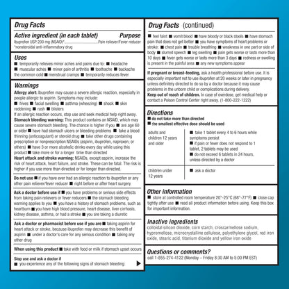 Basic Care Ibuprofen Tablets, 500 Count Amazon Basic Care buy supplements Au