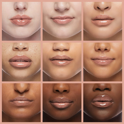 Kopari Coconut Lip Glossy | Nude Tint Birthday Suit | Vegan Hydrating Moisturizing Lip Oil Vitamin E Shea Butter Long Wear High Shine Non Sticky | Clean Plant Based Non Toxic Balm Paraben Free KopariBuy Supplements Australia