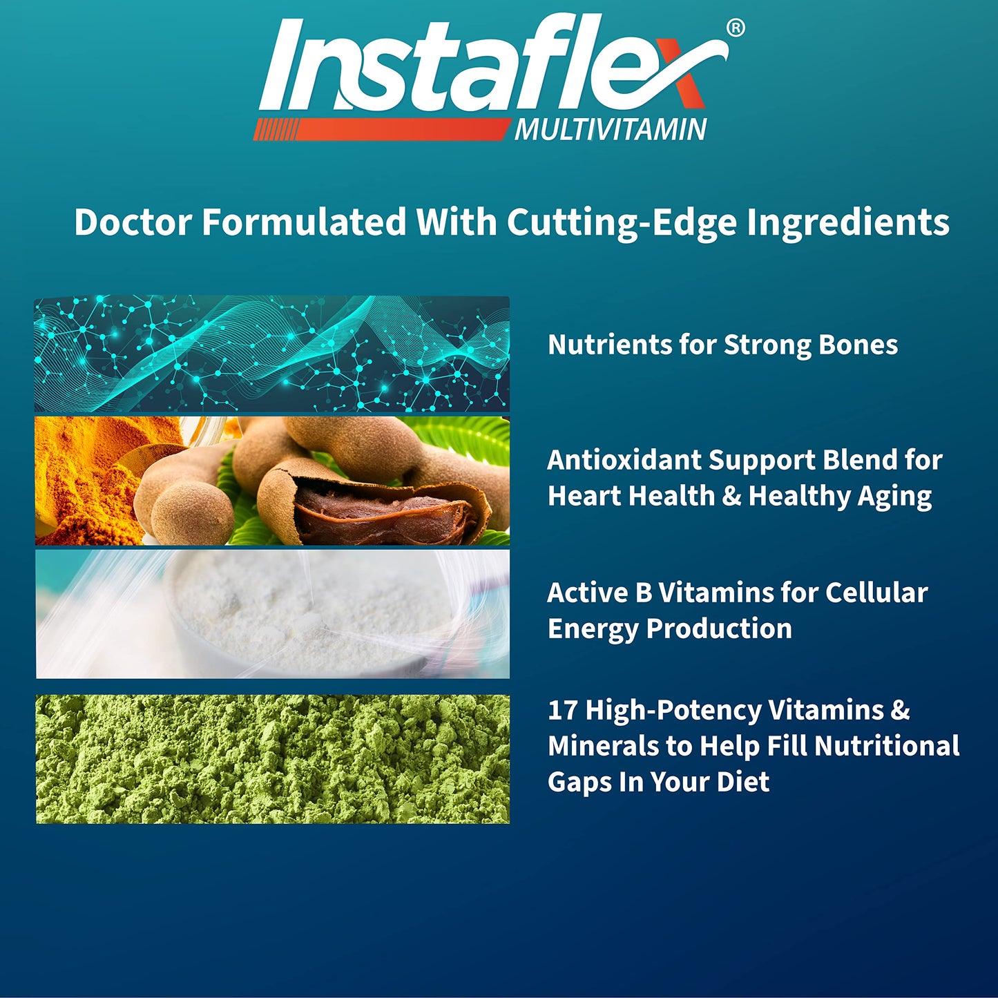 Instaflex Multivitamin - Joint Support Supplement, Supports Mobility and Bone Health, 90 Tablets InstaflexBuy Supplements Australia