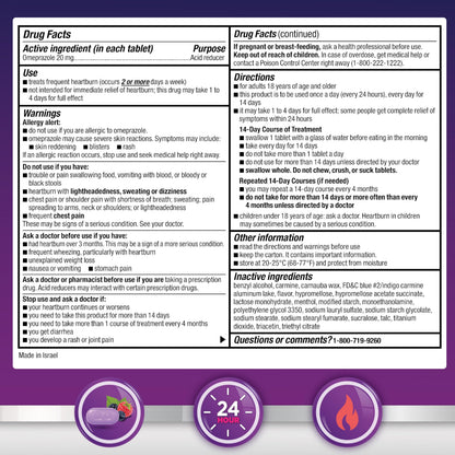 Amazon Basic Care Omeprazole Delayed Release Tablets 20 mg, Acid Reducer, Wildberry Mint Coated Tablet, Heartburn Medicine, 42 Count Amazon Basic Care buy supplements Au