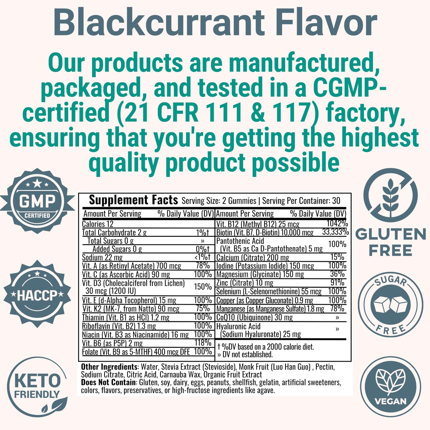 SHIZAM Vitamin D3 K2 MK-7 Gummies with Magnesium, Folate (5-MTHF), Methylfolate, CoQ10, B6 P5P & Methylated B-Complex for Women 40+ SHIZAMBuy Supplements Australia