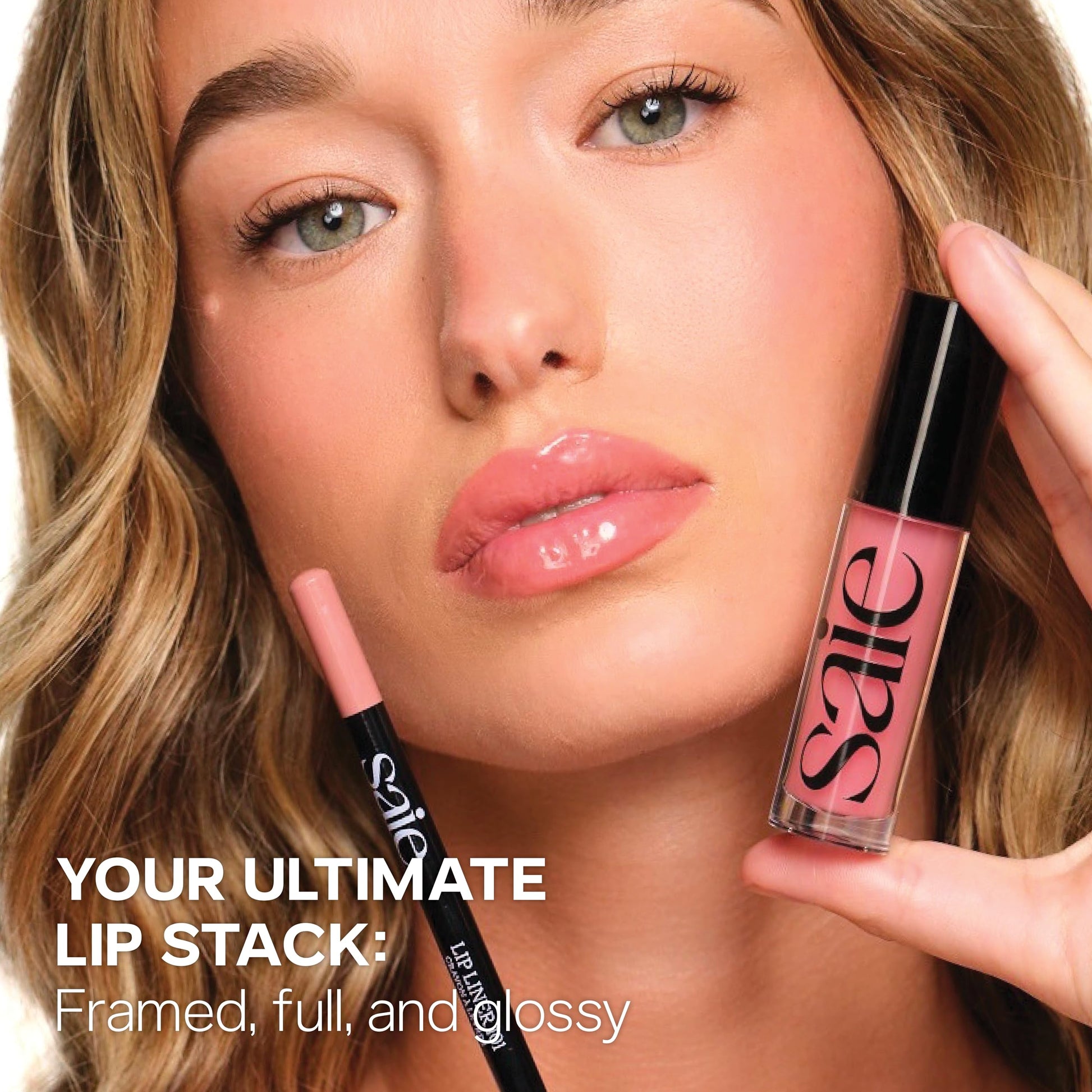 Saie Lip Liner 101 - Lip Pencil Made with a Creamy, Soft Matte Formula for a Naturally Framed or Fully Filled Look - Supercharged with Shea Butter & Jojoba Oil - Tease (.05 oz) SaieBuy Supplements Australia