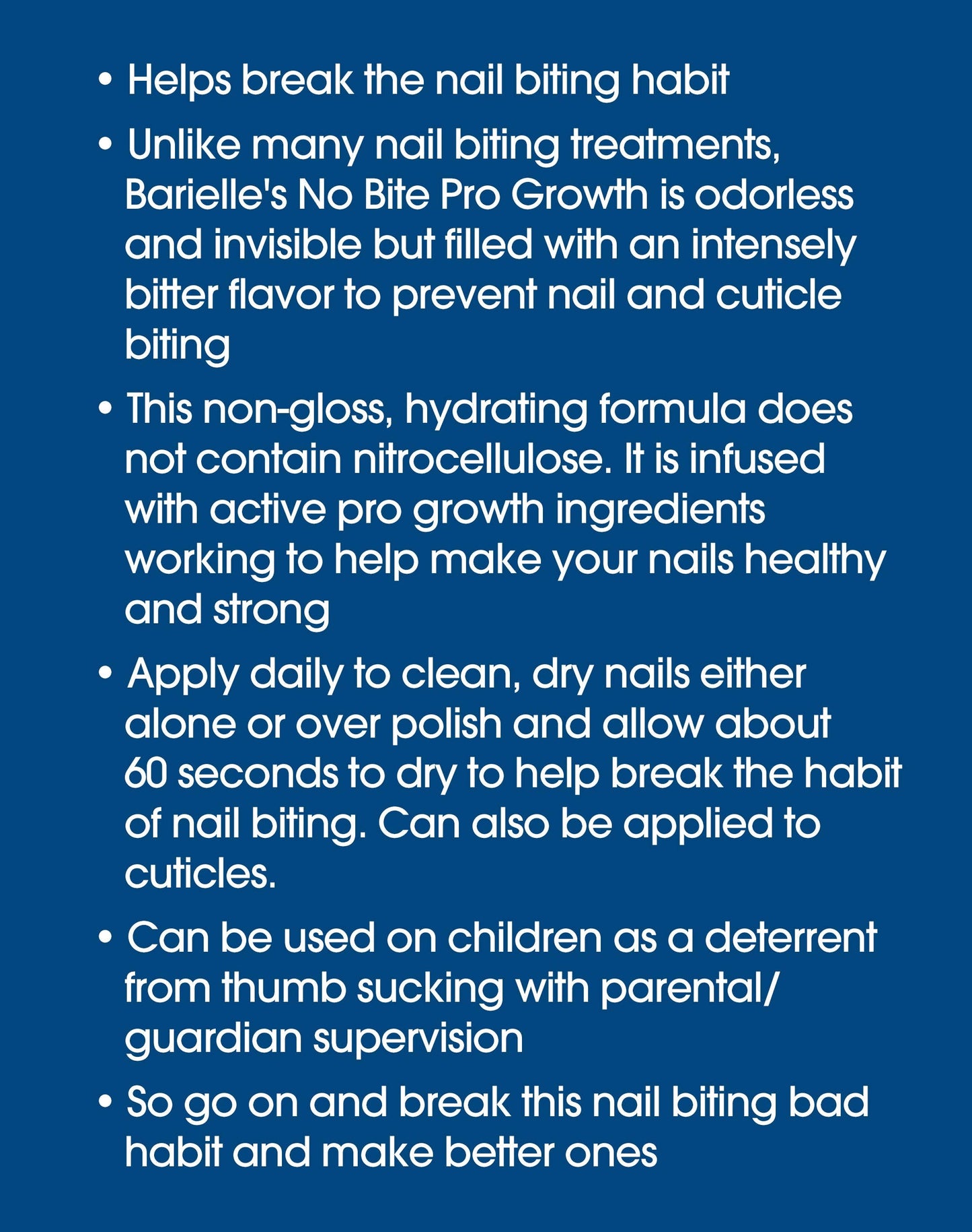 Barielle No Bite Pro Growth Nail Hardener .5 ounce (Pack of 2)