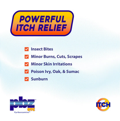 PBZ OTC Antihistamine Cream with 1% Tripelennamine HCl, Kid Safe Itch Relief, 1 oz PBZ buy supplements Au